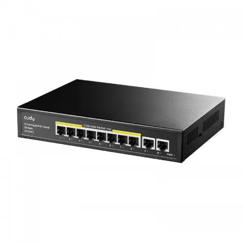 [0005445] Cudy GS1010PE 8 Port Gigabit PoE+ Switch
