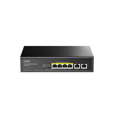 [0005446] Cudy GS1006P 4-GbE PoE Switch with 2 Uplink GbE