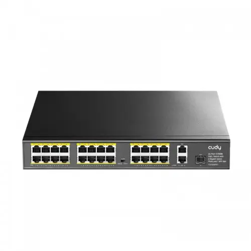 [0005447] Cudy FS1026PS1 24 Port Gigabit PoE+ Unmanaged Switch