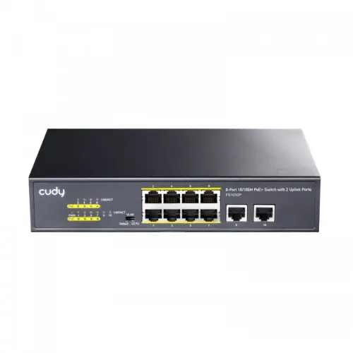 [0005450] Cudy FS1010P 8 Port PoE+ Unmanaged Switch