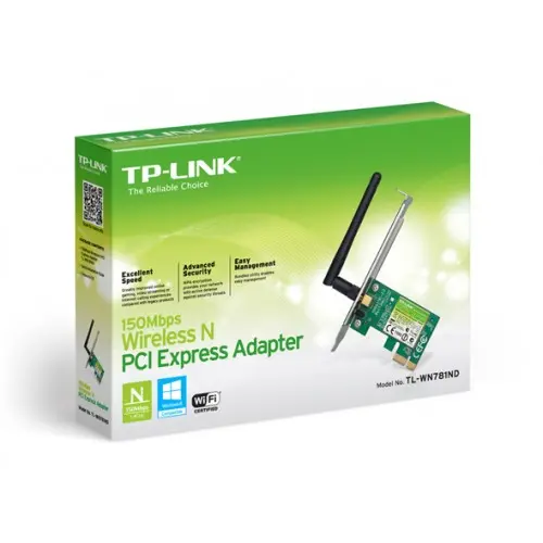 [0005599] TP-Link TL-WN781ND 150Mbps Wireless N PCI Express LAN Card