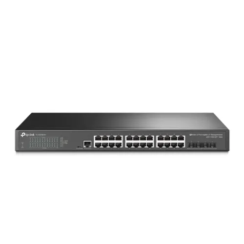 [06008] TP-Link TL-SG3428X JetStream 24-Port Gigabit L2+ Managed Switch with 4 10GE SFP+ Slots