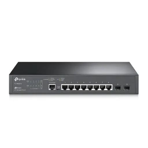 [0005637] TP-LINK TL-SG3210 8-Port Gigabit L2+ Managed Switch with 2 SFP Slots