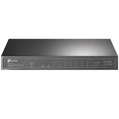 [05998] TP-Link TL-SG1210P 10-Port Gigabit Desktop Switch with 8-Port PoE+