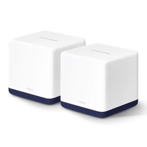 [0005707] Mercusys Halo H50G AC1900 Dual Band Gigabit Mesh Router (2 Pack)