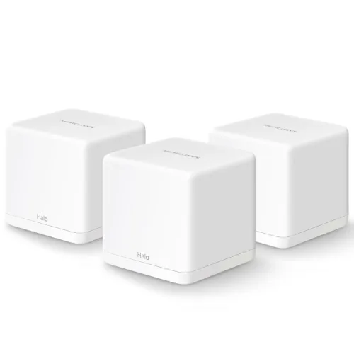 [0005711] Mercusys Halo H30G AC1300 Dual Band Gigabit Mesh Router (3 Pack)