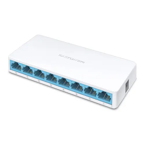 [0005770] Mercusys MS108 8 Port 10/100Mbps Desktop Switch
