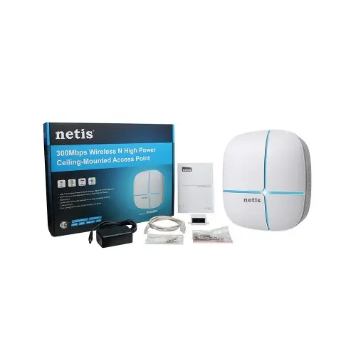 [0005850] Netis WF2520P 300Mbps Wireless N High Power Ceiling-Mounted Access Point
