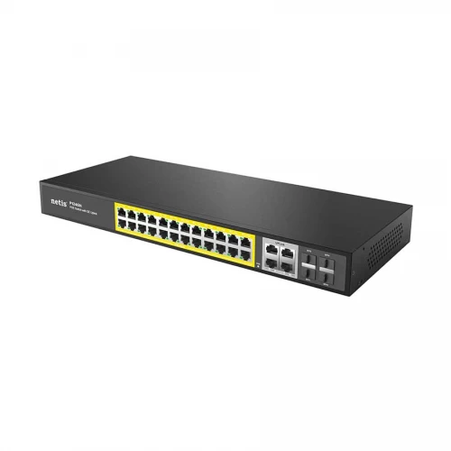 [04581] Netis P124GH 24-Port Unmanaged POE Switch