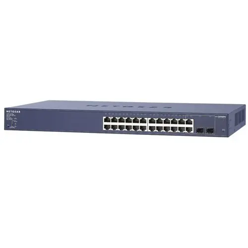 [0005888] Netgear GS724TP 24 Port Prosafe Gigabit POE Manage Switch (24 PoE Port + 2 SFP Port)
