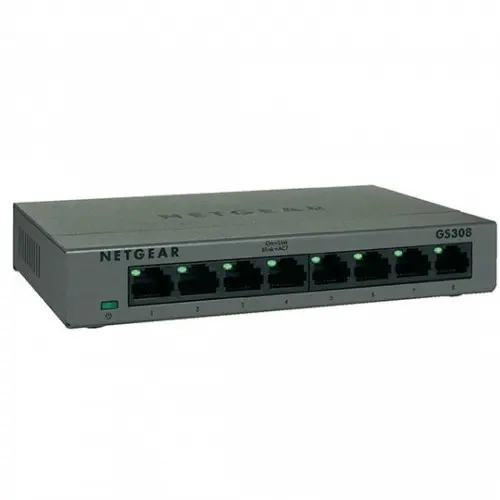 [0005899] Netgear GS308 8-Port Gigabit Desktop Switch