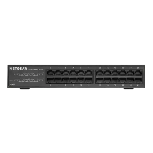 [0005900] Netgear GS324 24-Port Gigabit Rackmount Switch