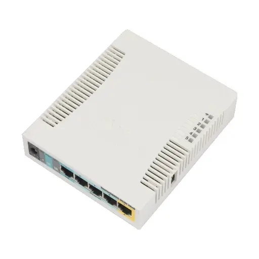 [0005917] Mikrotik RB951Ui-2HnD CPU 600MHz,128MB RAM OS4 Wireless Router