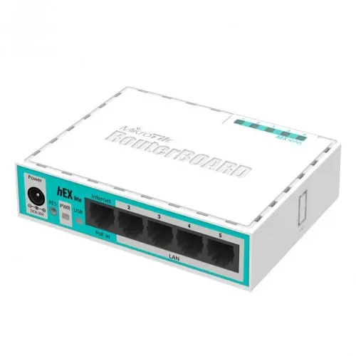 [0005931] Mikrotik Hex lite RB750R2 Plastic Body Router