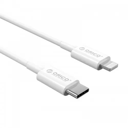 [04635] ORICO CL01-WH USB Type-C TO Lightning 1 Meter Cable