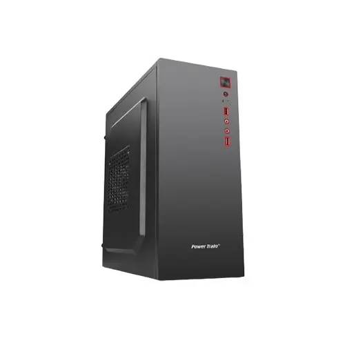 [0000375] POWER TRAIN PT-M117B OFFICE PC CASE WITH 200 WATT PSU