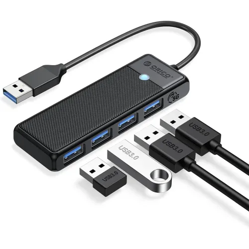 [0005977] ORICO PAPW4A-U3 PW SERIES 4-PORT USB 3.0 HUB