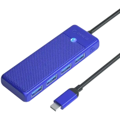 ORICO PW Series 4-Port USB3.0 Hub - PAPW4A-C3-BL