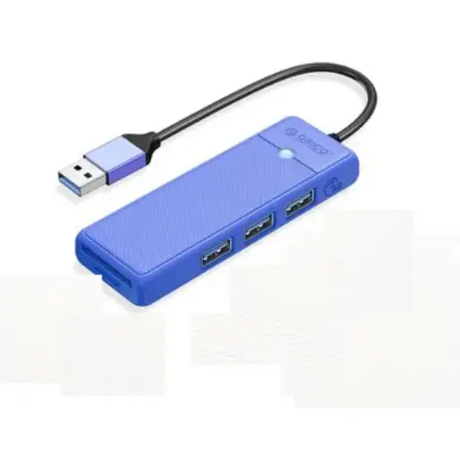 [0005982] ORICO PAPW4A-U3-BL Side-Plug USB-A to USB3.0 HUB