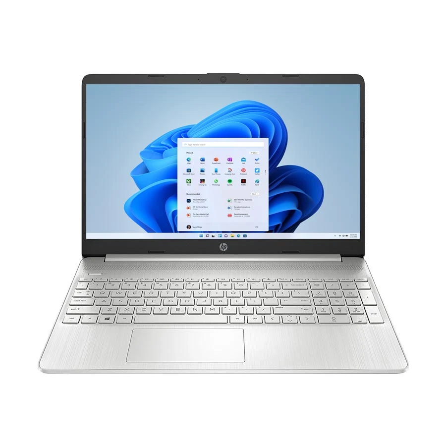 HP 15s-fq5786TU Intel Core i3 1215U 8GB RAM 512GB SSD 15.6 Inch FHD Display Silver Laptop# 681P9PA#UUF  