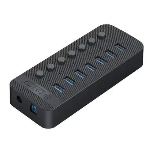 [0006048] ORICO CT2U3-7AB 7-Port USB3.0 Hub with Individual Switches