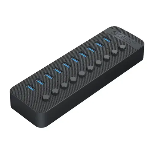 [0006049] ORICO CT2U3-10AB 10 Port USB 3.0 Hub With Individual Switch