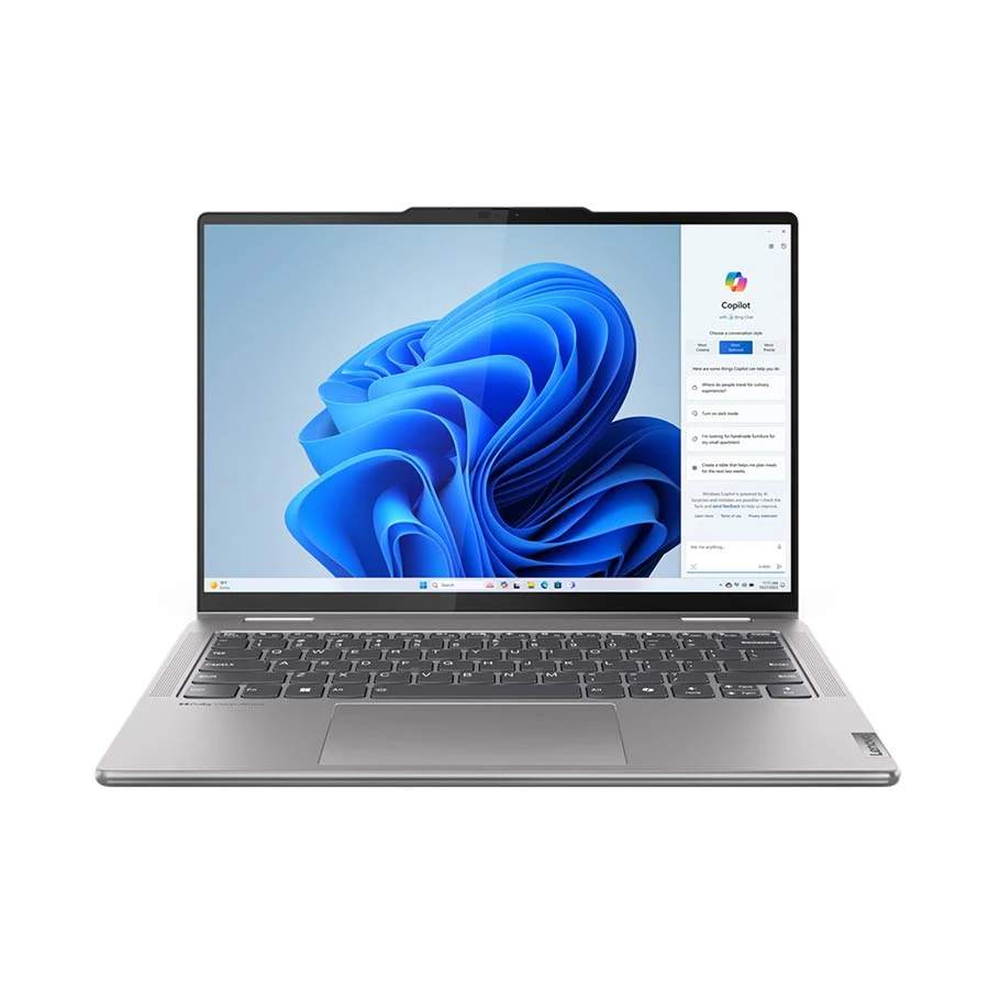 Lenovo Yoga 7 2-in-1 14AHP9 AMD Ryzen 7 8840HS 16GB RAM 1TB SSD 14 Inch FHD+ WUXGA Display Arctic Grey Laptop#83DK004QLK 