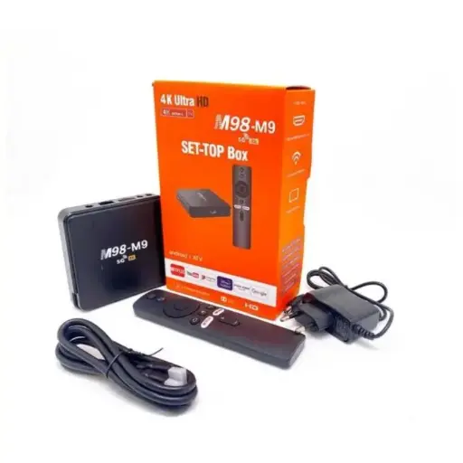 [00860] Android tv box 4K ultra HD M98 M9 5G