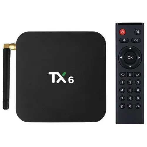 [06075] Tanix TX6 4GB RAM 6K Resolution Android 9.0 TV Box