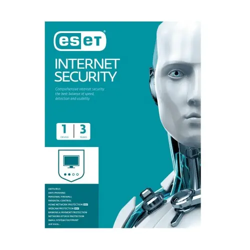 [0006115] ESET Internet Security Single User with 03 Years License