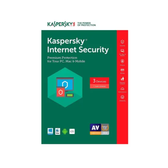 Kaspersky Internet Security 3-User 1 year