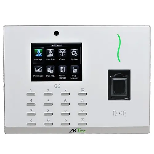 [07540] ZKTeco G2 Fingerprint Time Attendance & Access Control