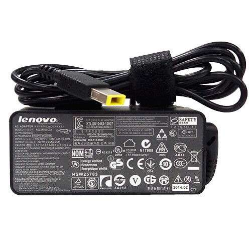 Lenovo 20V 3.25A 65W(USB) LAPTOP ADAPTER