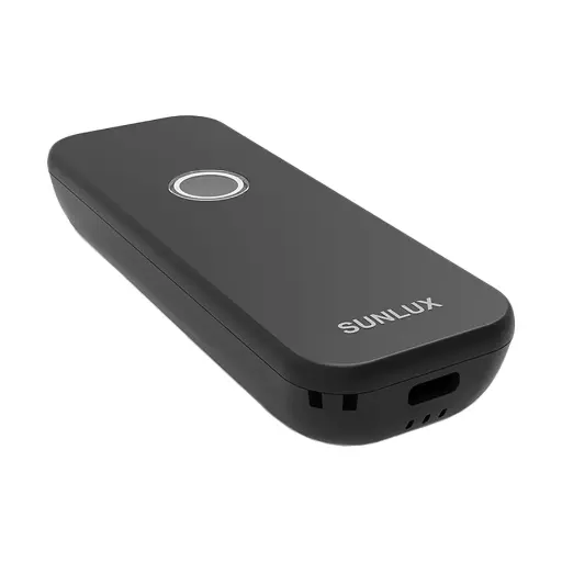[05548] SUNLUX XL-9010 1D/2D Portable Bluetooth Wireless Black Barcode Scanner