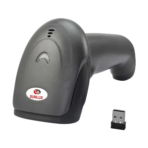 [05549] SUNLUX XL-9309 1D Laser Wireless Handheld Barcode Scanner