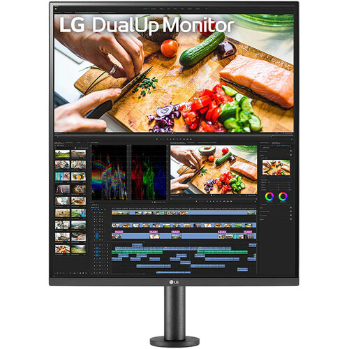 [03886] LG 28MQ780-B 27.6-Inch Nano IPS DualUp Monitor with Ergo Stand
