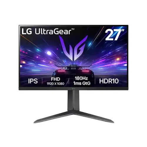 [03897] LG UltraGear 27GS65F-B 27" Full HD IPS 180Hz Gaming Monitor