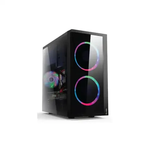 [07325] Value-Top VT-R858 RGB Micro-ATX Gaming Casing With PSU