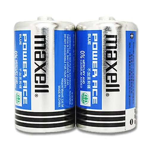 [0006542] MAXELL Power Ace Blue R20C Battery # 1-Pair