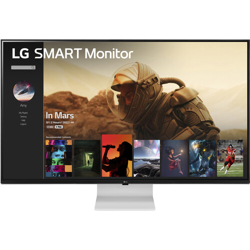 [0006552] LG 43SQ700S-W 43" 4K UHD IPS MyView Smart Monitor with webOS