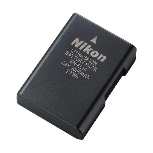 [0006550] NIKON EN-EL14 Rechargeable Li-ion Battery For D5300 D3300 (NOB)