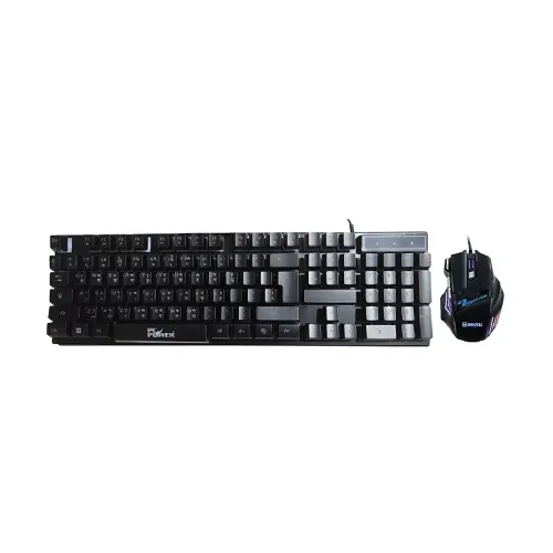 [0014037] PC Power PGC801G12 Wired Gaming Keyboard Mouse Combo 
