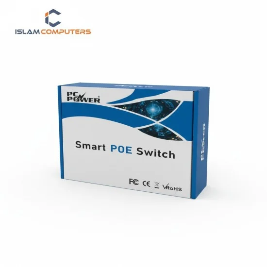 PC POWER SMART PoE SWITCH 24 PORT GIGA(2X UPLINK,2 SFP PORT)#CX-24+2+2SFP