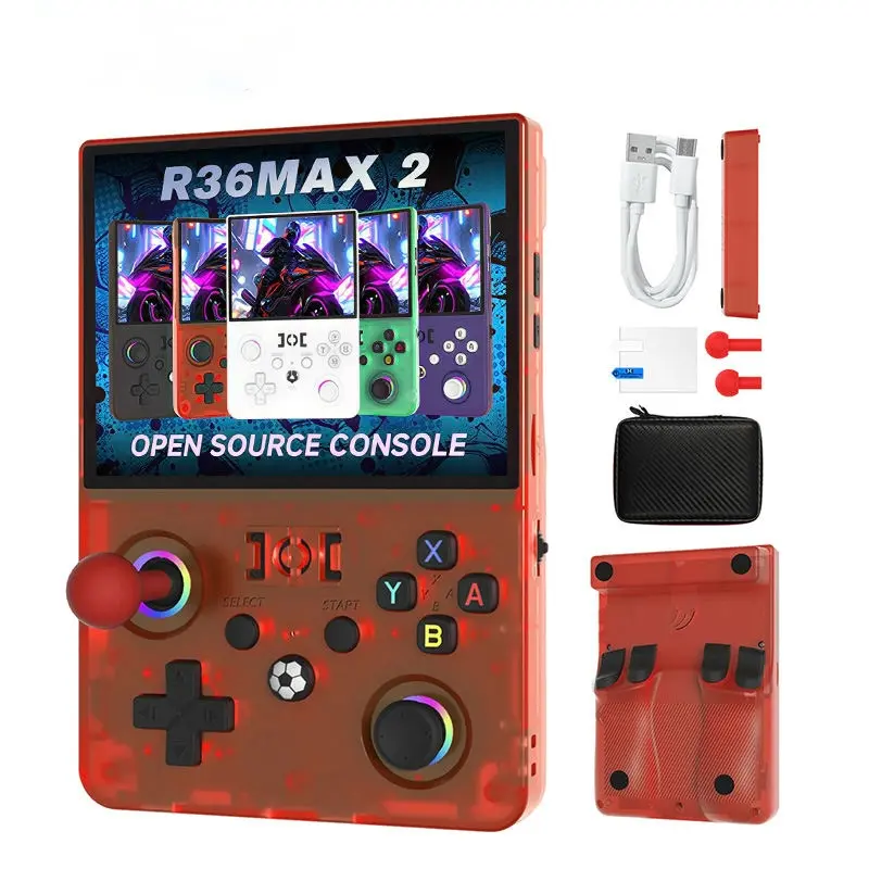 R36 Max 2 Handheld Game Console with Wi-Fi