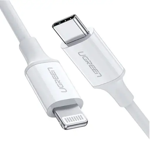 [0000032] UGREEN US171 (60748) 1.5m USB-C to Lightning Nickel Plated Cable 