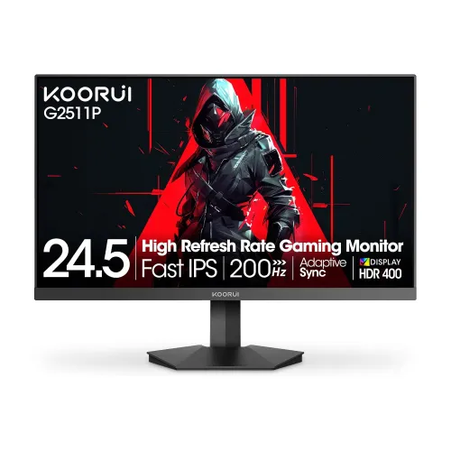 KOORUI G2511P 24.5" 200Hz FHD IPS Gaming Monitor 