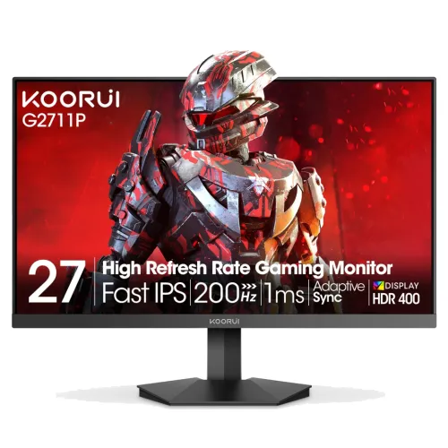 KOORUI G2722P 27" 200Hz QHD IPS Gaming Monitor 