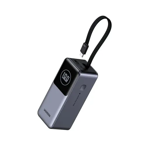 [0014125] Ugreen PB723 20000mAh 130W Power Bank With Built-in Type-C Cable #55365B