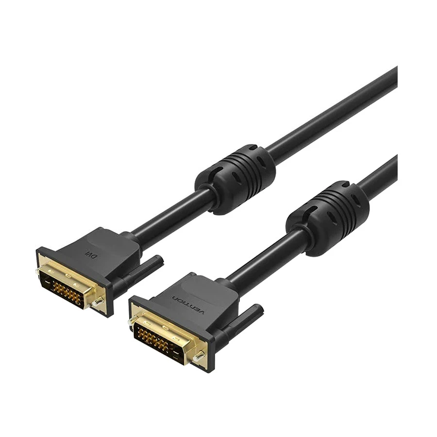 Vention EAABG DVI (24+1) Male to Male, 1.5 Meter, Black Cable #EAABG (1080p) 