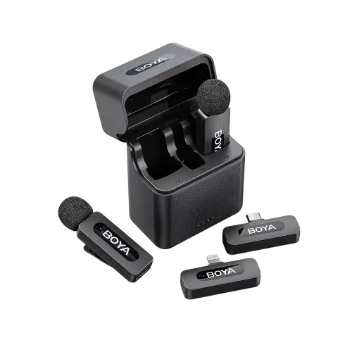 [0006635] Boya BY-V3 Combo 2.4GHz Dual Channel Wireless Microphone System